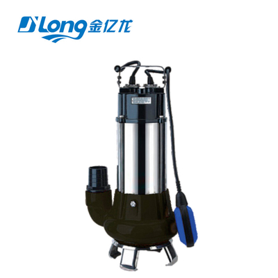 High Pressure Heavy Duty 2 Inch 1.1KW Electric Automatic Grinding Cutter Pump 1.5HP Sewage Pump China Cutting Water Sewage Pump